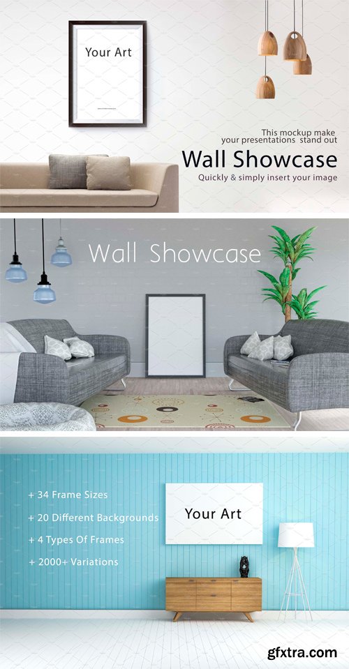 CM - Wall Mockup - Bundle Vol. 1 1708993