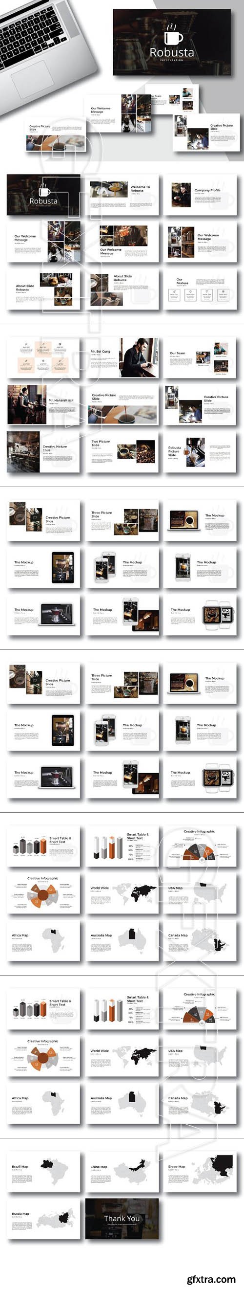 CreativeMarket - Robusta Google Slide 1765501