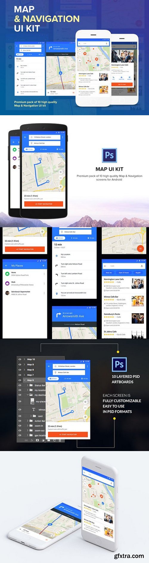 CM - Map - Material Design Templates 1739564