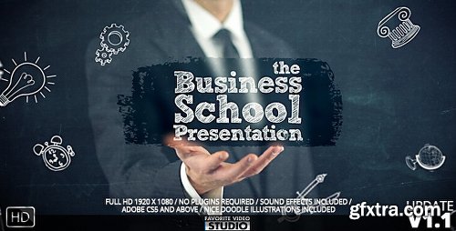 Videohive BusinessSchoolCollege Presentation 12480839