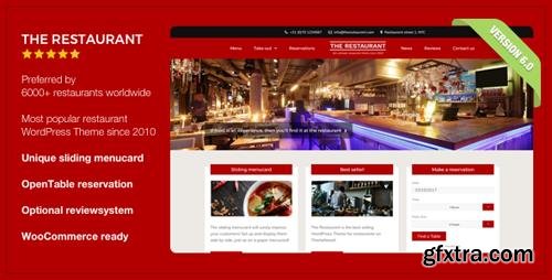 ThemeForest - The Restaurant v6.0.2 - 111482