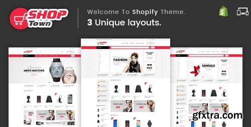 ThemeForest - Shop Town v1.0 - Sectioned Multipurpose Shopify Theme - 19982733