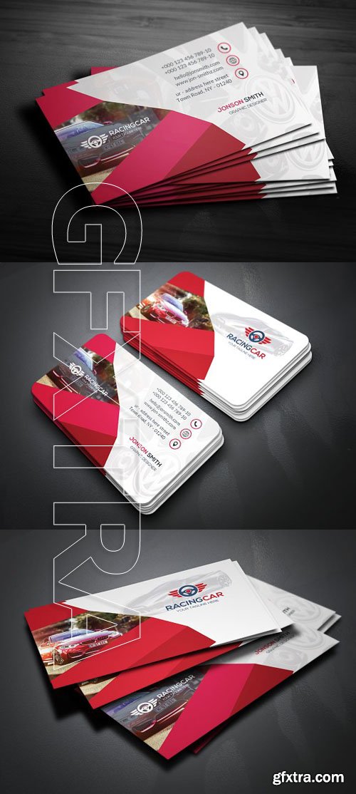 CreativeMarket - Car Business Card 1790195