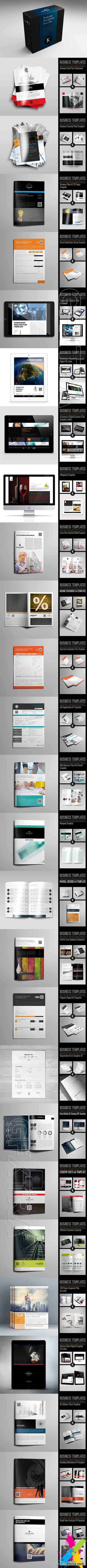 CreativeMarket - Business Templates Bundle No41 1739160