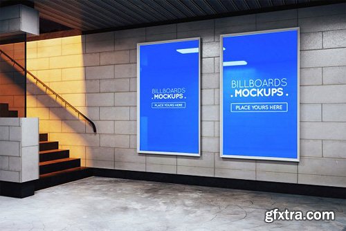 CreativeMarket - Subway Billboards Mockups 90 1738930