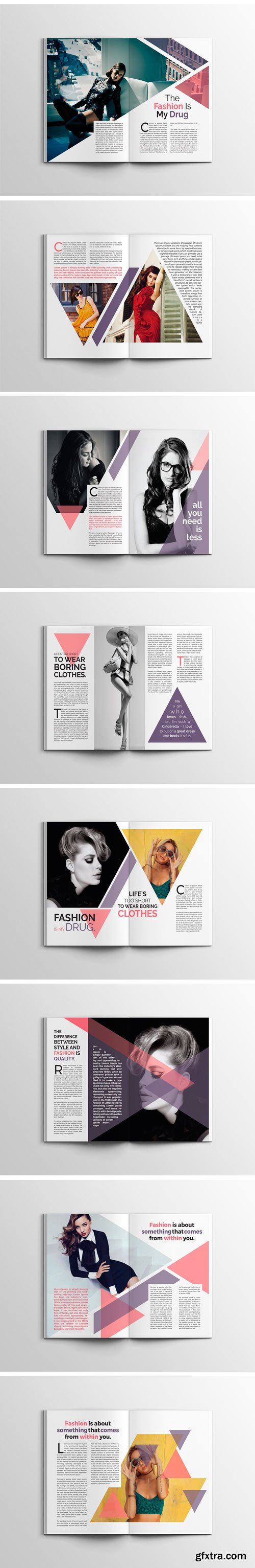 CM - PRETTY Fashion Magazine Template 1757371