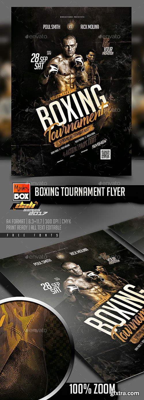 GR - Boxing Tournament Flyer 20517849