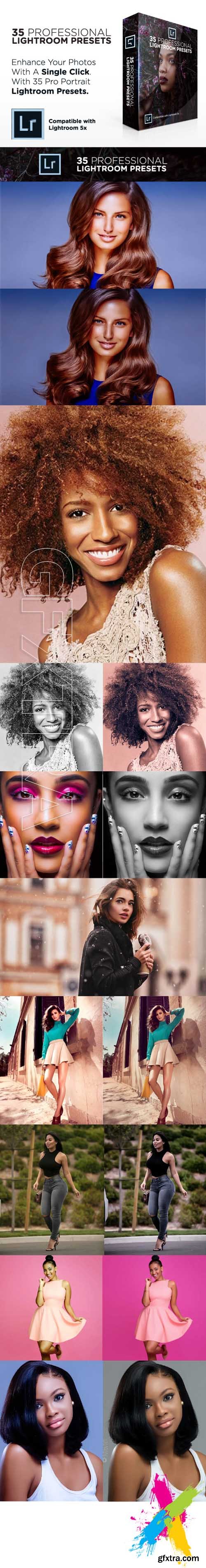 GraphicRiver - 35 Professional Portrait Lightroom Presets 20451226