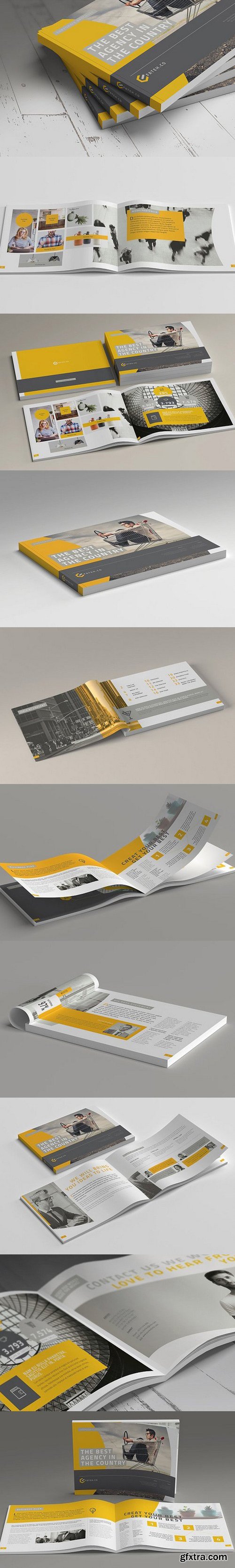 CM - Landscape Magazine / Brochure Mockup 1694429