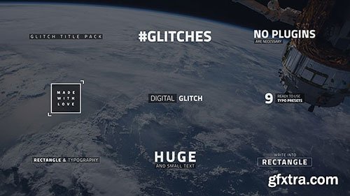 Videohive - Glitch Text - 19601259