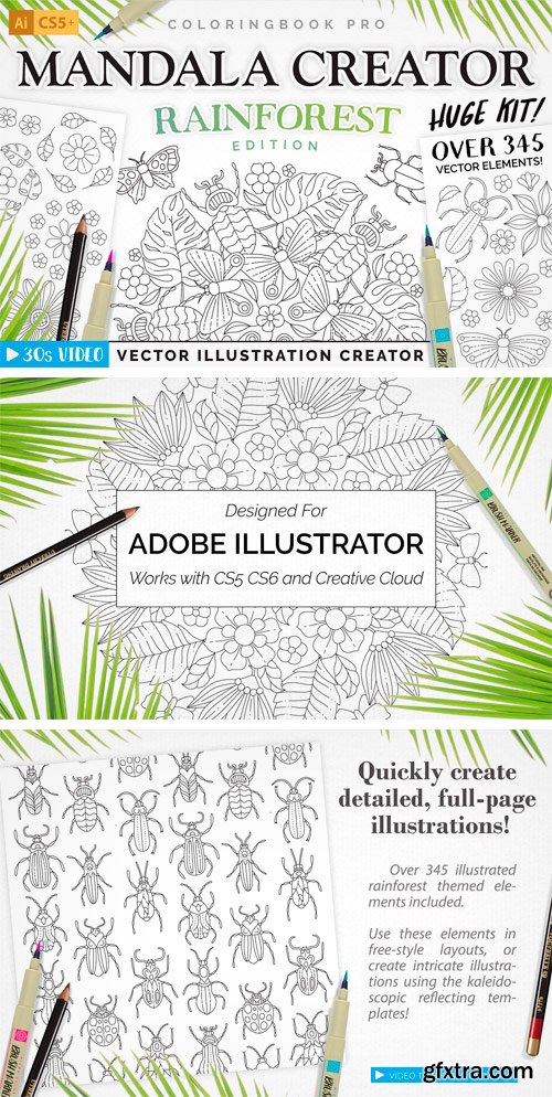 CM - Rainforest Illustration Creator 1778495