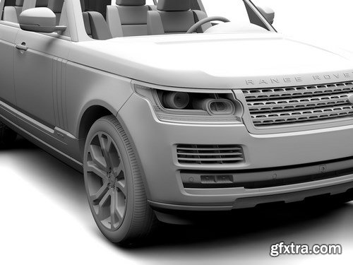 Range Rover SVAutobiography Dynamic 3D Models