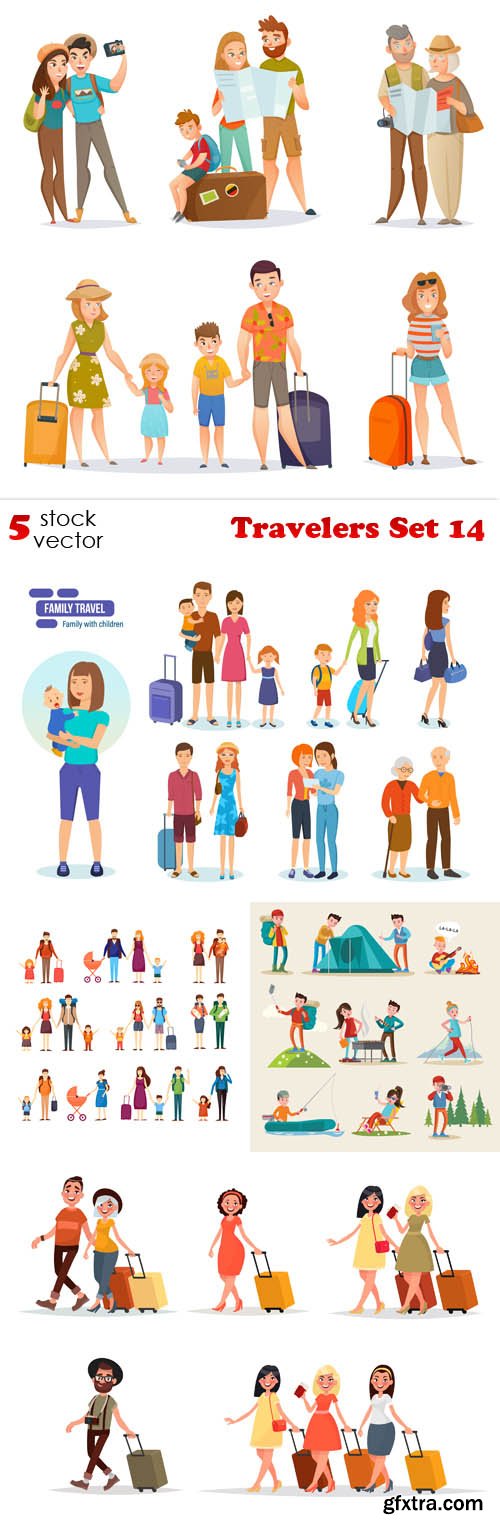 Vectors - Travelers Set 14