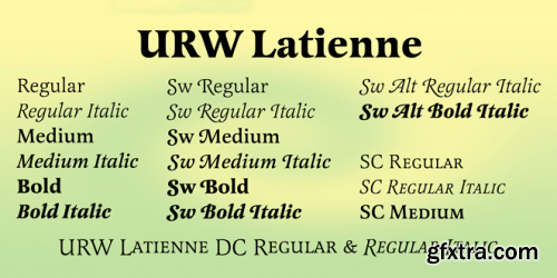 Latienne Font Family