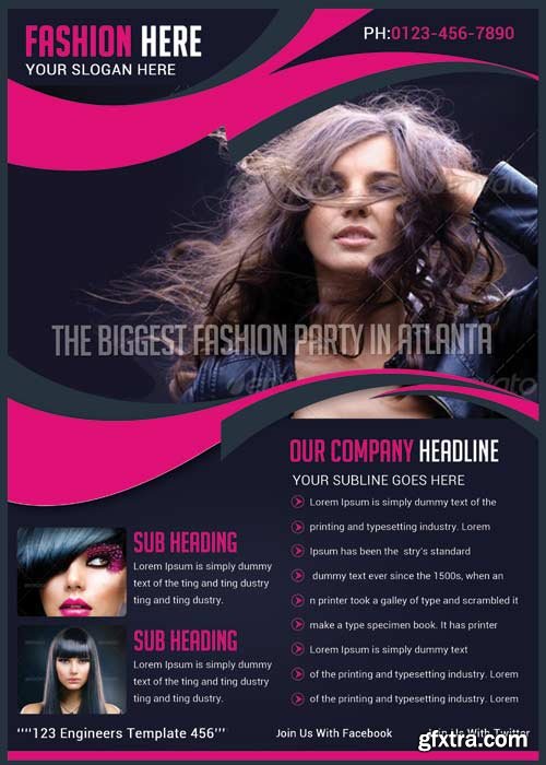 Fashion flyer V28 Flyer Template