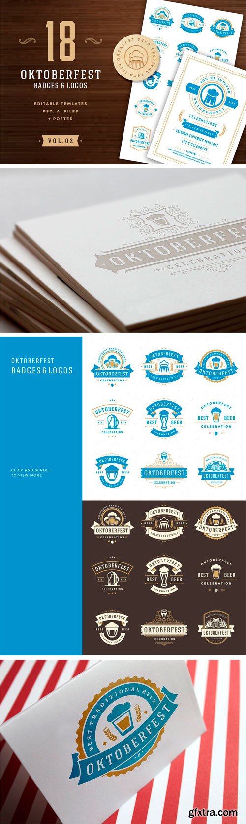 CM - Oktoberfest Badges and Logos 1768689