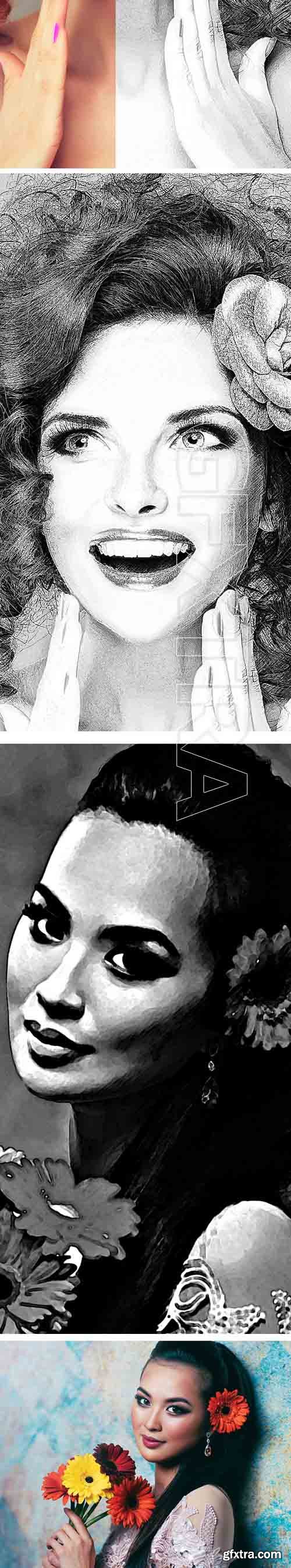 GraphicRiver - Pencil Drawings 20464451