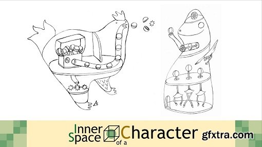 Inspiration Bloom Doodling: Design the Inner Space of a Character