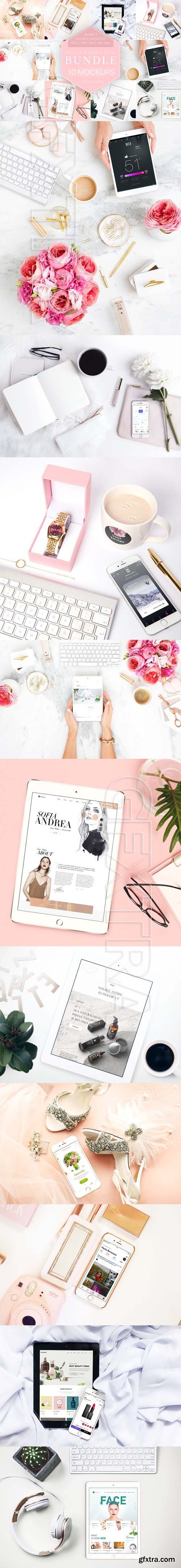 CreativeMarket - Beaty & Styled Mockup Bundle + Bonus 1752222