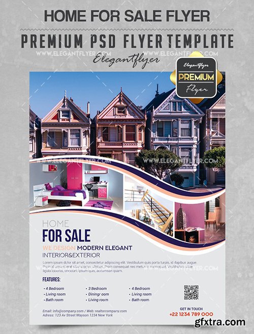 Realtor – Flyer PSD Template + Facebook Cover