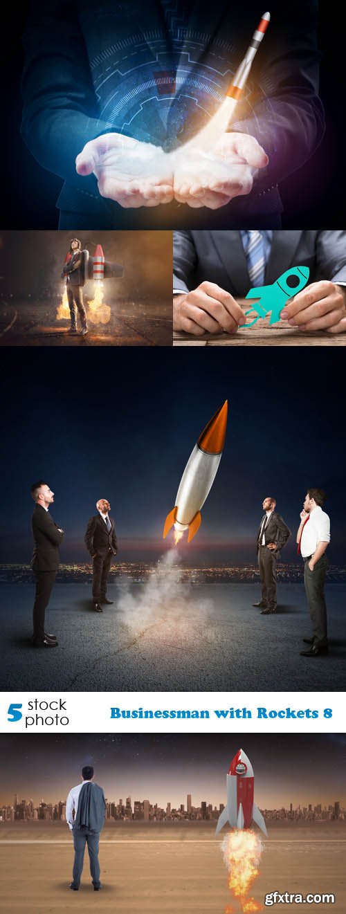 Photos - Businessman with Rockets 8