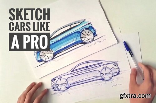 How To Sketch, Design, Draw Cars Like a Pro (Pen & Paper Edition)