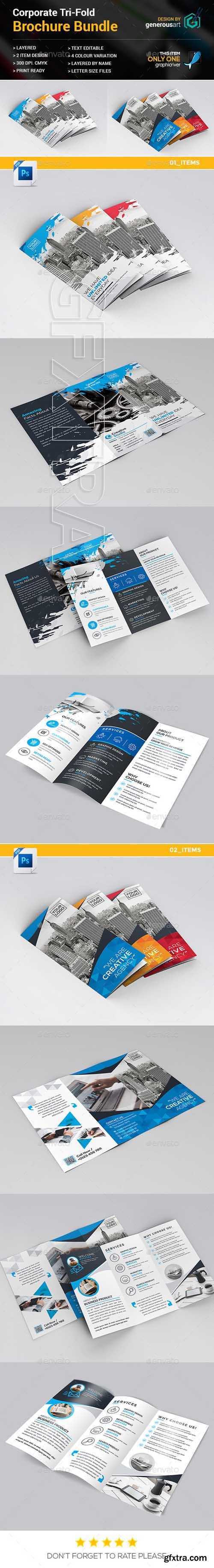 GraphicRiver - Tri-fold Bundle_2 in 1 20521185