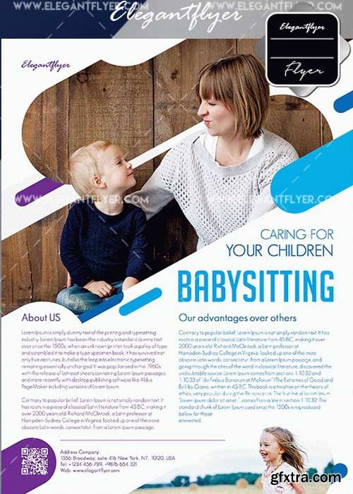 Babysitting V17 Flyer Template