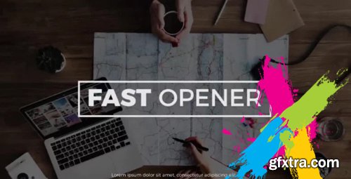 Fast Opener - Premiere Pro Templates