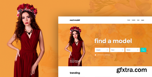 ThemeForest - Next Model v1.0 - Stylish Directory Template for Model Agency and Models 20249730