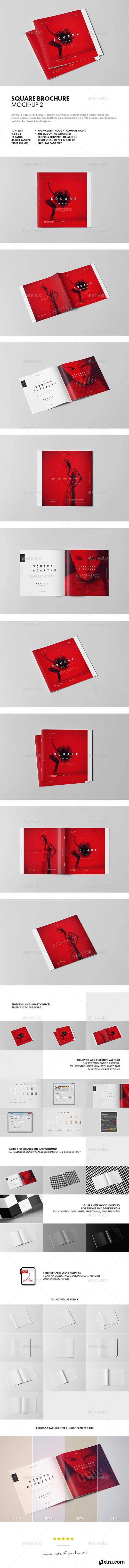 Graphicriver - Square Brochure Mock-up 2 20566733