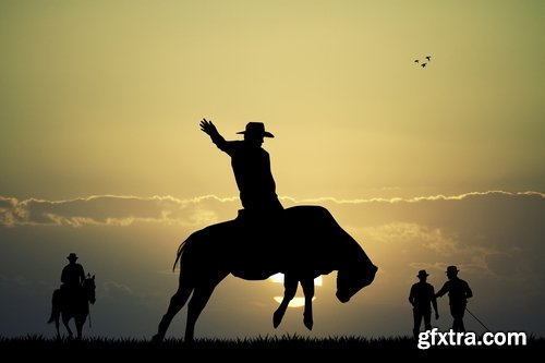 Farm farmstead ranch cowboy shepherd cattle cow horse 25 HQ Jpeg