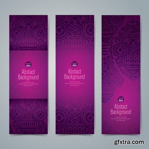 background image is an African theme flyer banner poster 25 EPS