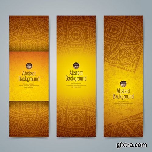 background image is an African theme flyer banner poster 25 EPS