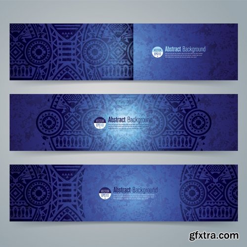 background image is an African theme flyer banner poster 25 EPS