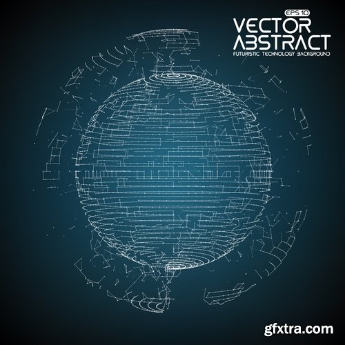 vector a background picture leather sphere ball star flash 25 EPS