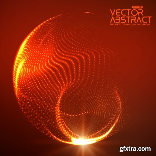 vector a background picture leather sphere ball star flash 25 EPS