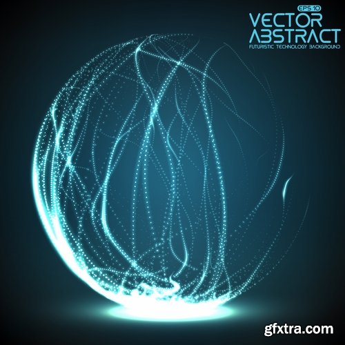 vector a background picture leather sphere ball star flash 25 EPS