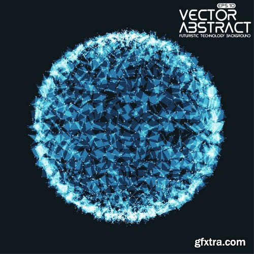 vector a background picture leather sphere ball star flash 25 EPS