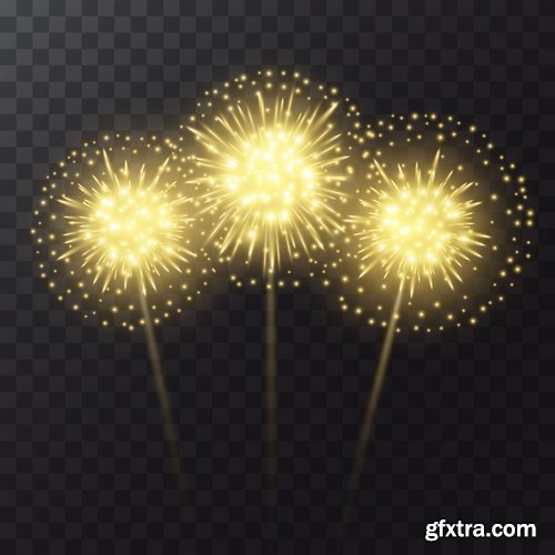 vector a background picture fireworks 25 eps