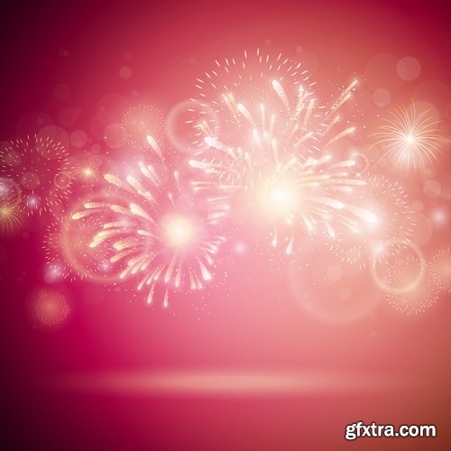 vector a background picture fireworks 25 eps