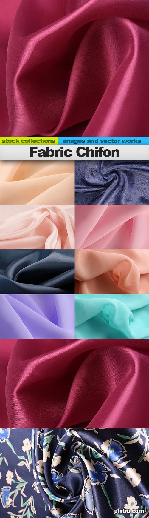 Fabric Chifon, 10 x UHQ JPEG