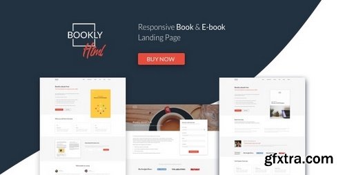 ThemeForest - Bookly v1.0 - The Perfect Landing Page, Book & Ebook. Boost Your Conversions. 20466372