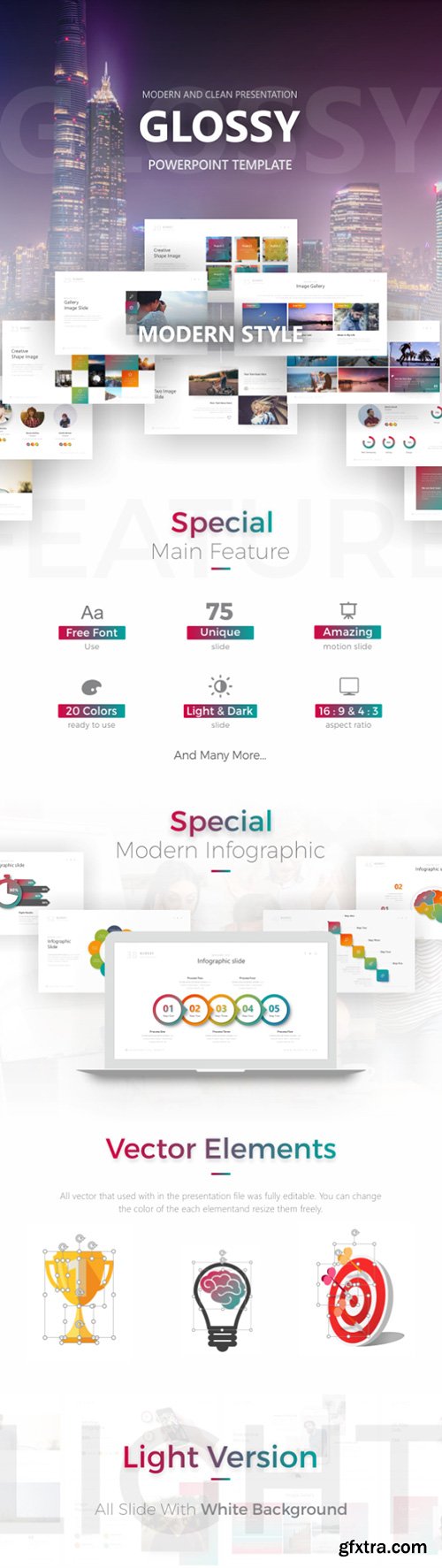 Graphicriver - Glossy PowerPoint Template 19873464