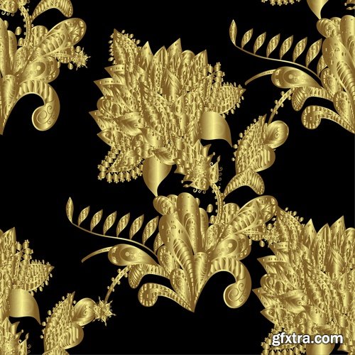 Calligraphic elements monogram wallpaper pattern flower background is 25 EPS