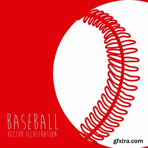 vector logo baseball sports 25 EPS