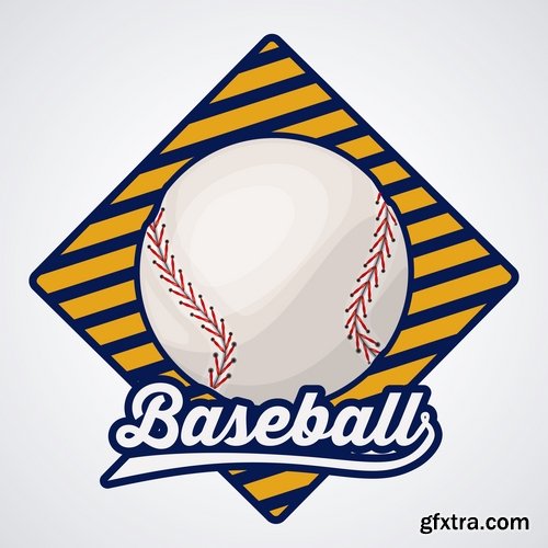 vector logo baseball sports 25 EPS