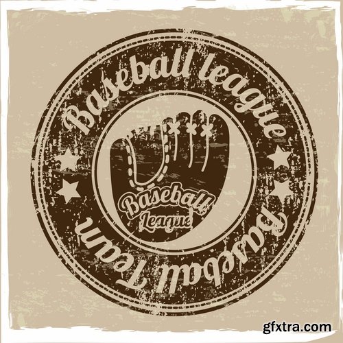 vector logo baseball sports 25 EPS