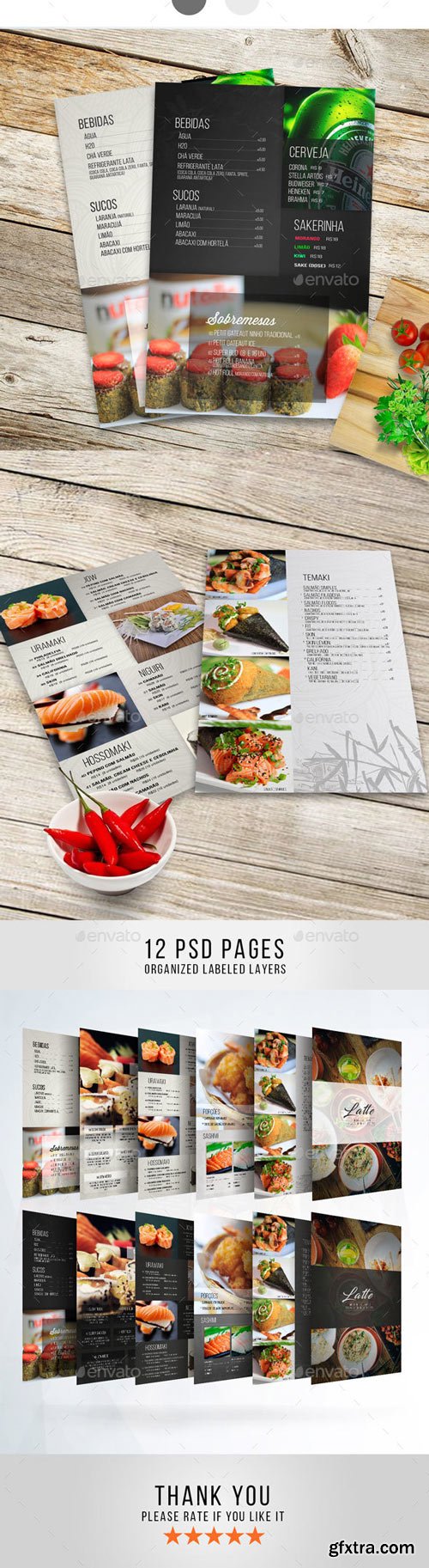 GraphicRiver - Latte Food Menu Template - 20119817