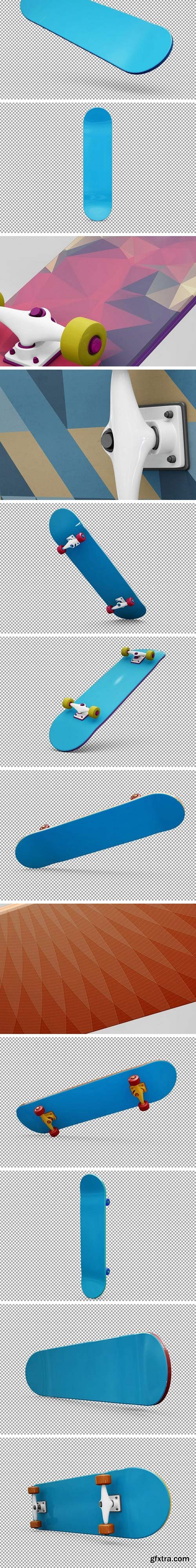 CM - Bundle Skateboard Mockup 1711941